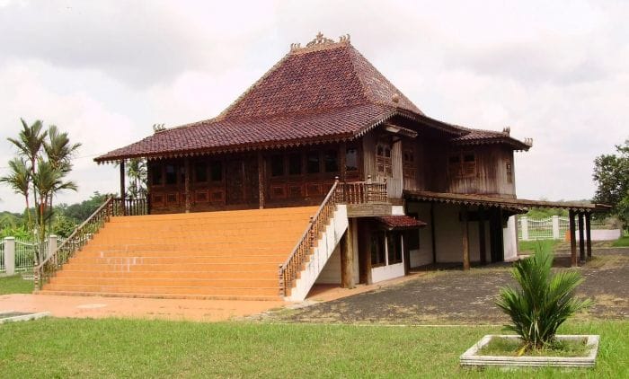 Rumah adat Provinsi Sumatera Selatan