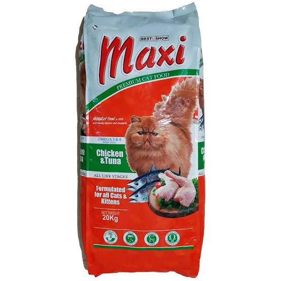 merk makanan kucing maxi